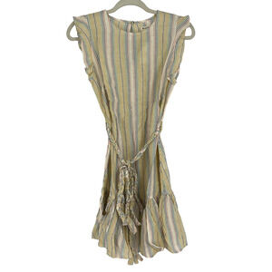 Marine Layer Laney Mini Dress Beachy Stripe V2 Size Medium NWT